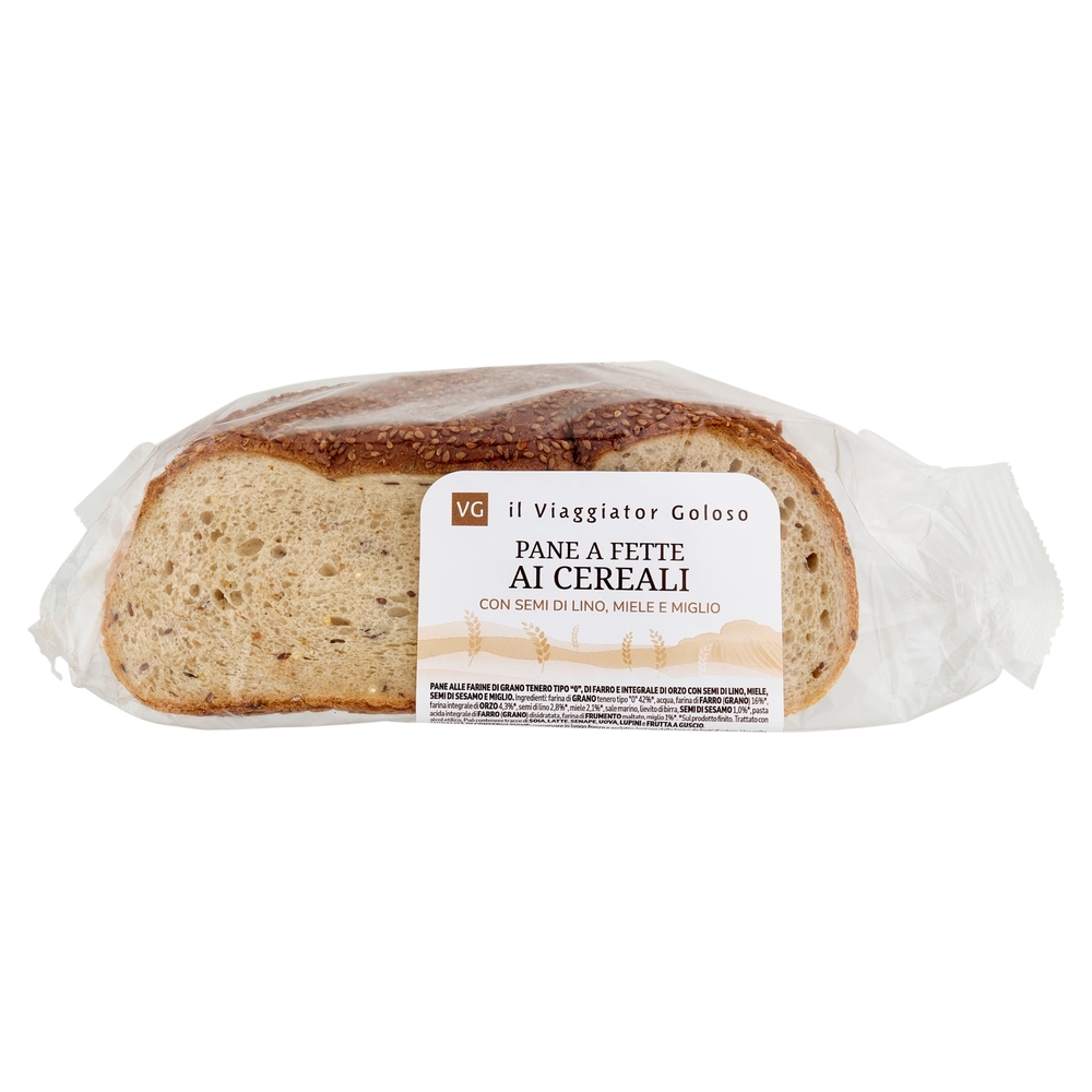 Pane a Fette ai Cereali Il Viaggiator Goloso